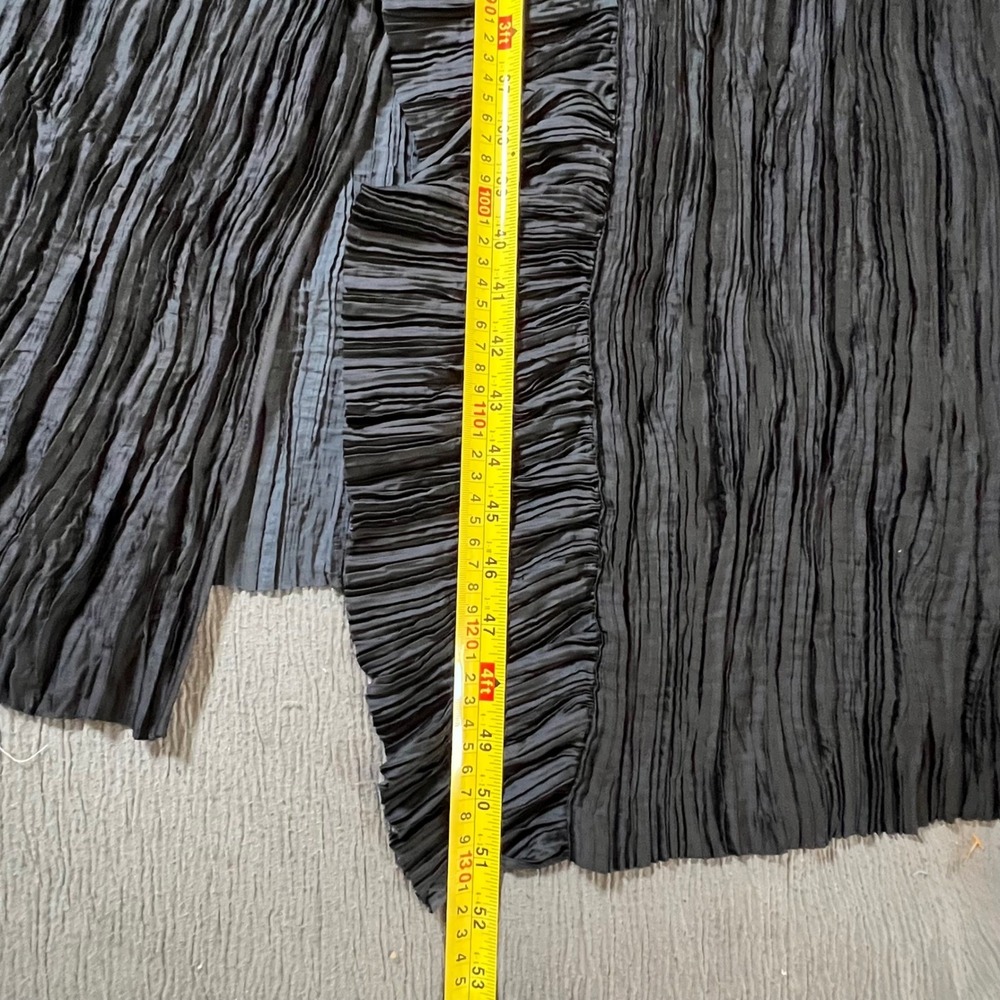 Ulla Johnson Circe Gown Noir Black Pleated Sleeveless Maxi Dress Size 2 - Picture 6 of 15